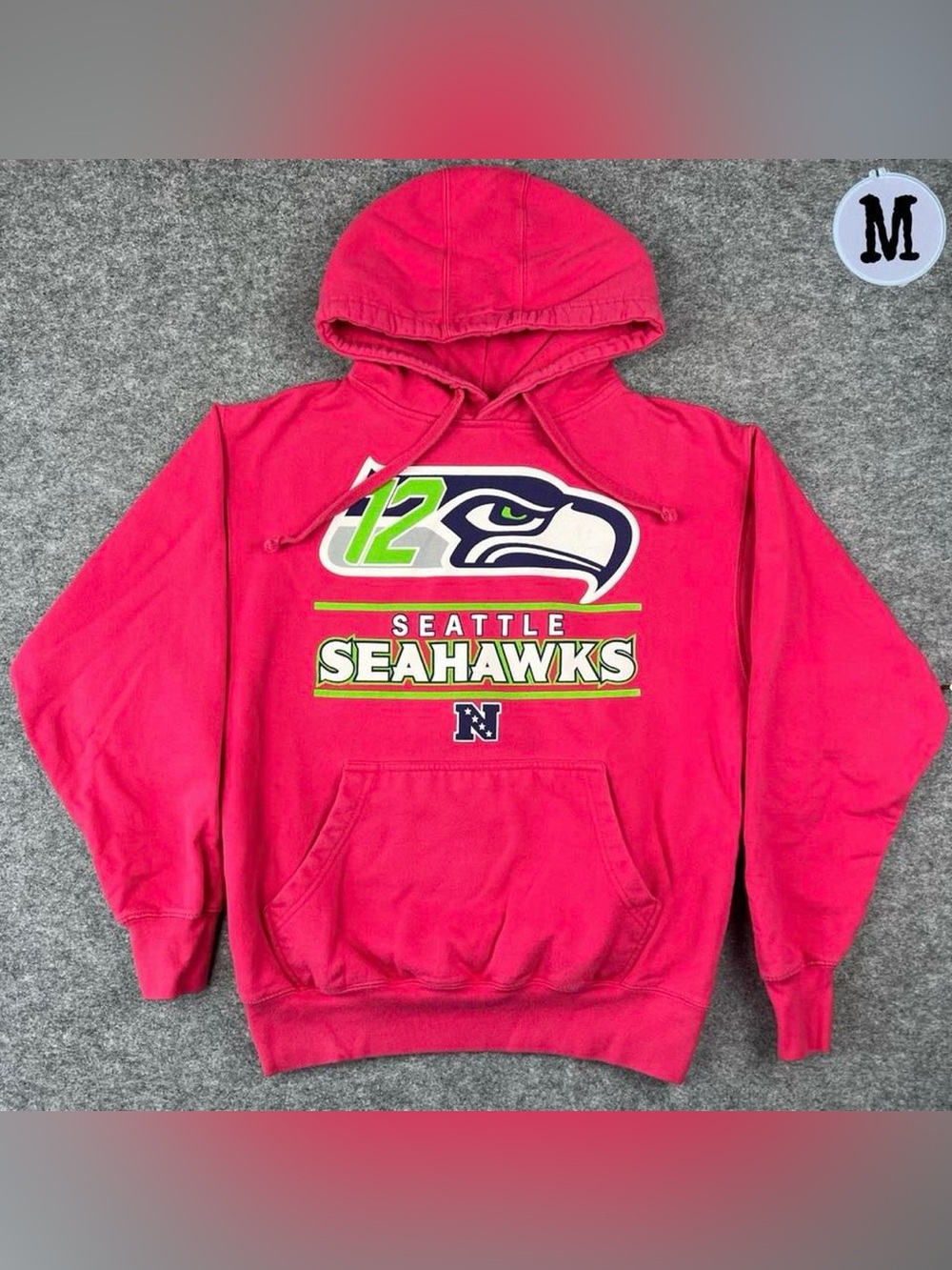 Seattle Seahawks Pink Hoodie Sweatshirt